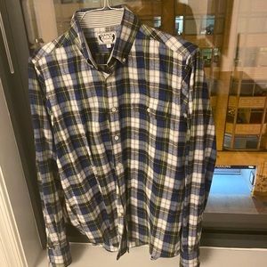 GLANT by Micheal Bastian flannel long sleeve shirt